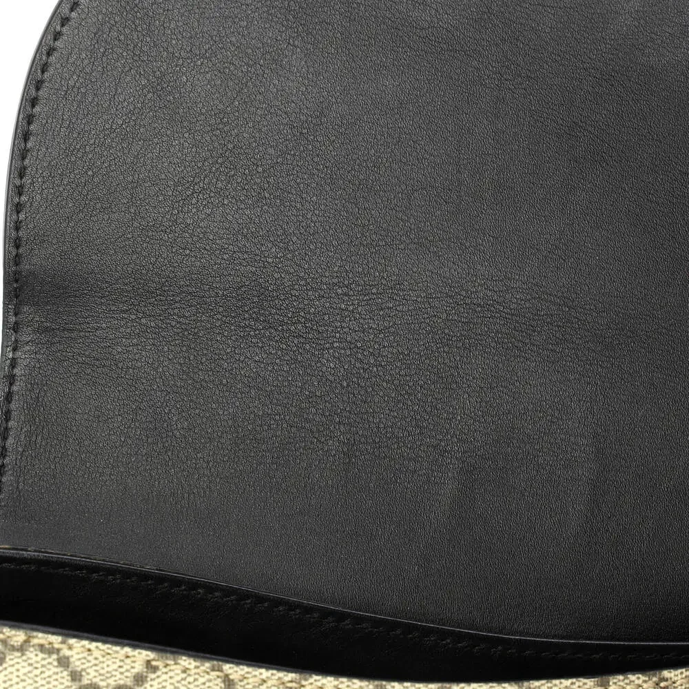 Gucci Padlock Saddle Shoulder Bag Gg #233149G18B - Picture 7 of 8
